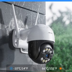 ZOSI 1080P Wireless WIFI IP Camera CCTV HD Smart Home Security IR Cam Audio PTZ